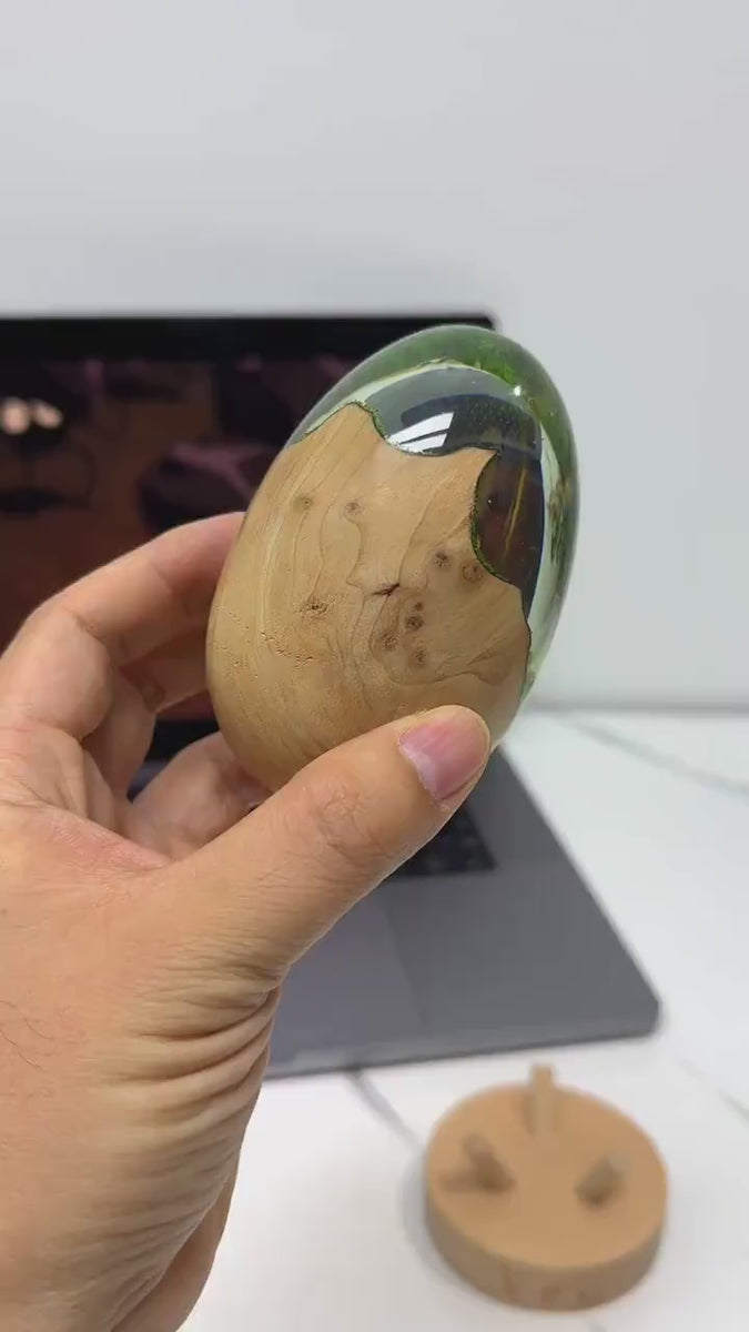 Soot Sprites Enchanted Resin Egg, Soot gremlins Desk Decor, Desk Accessories, Gift for anime fans